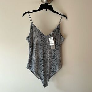gaze dtla Snakeskin Bodysuit